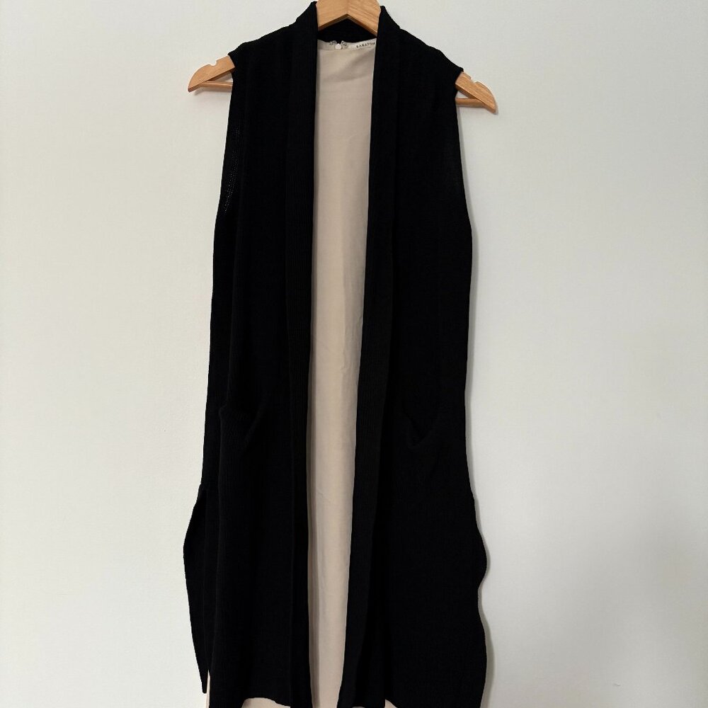 Wilfred Knit Midi Vest with Pockets